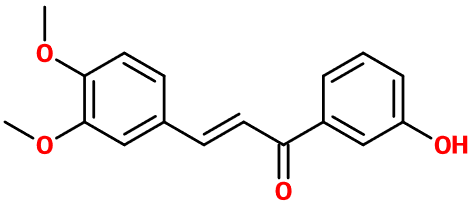 MC002523 (E)-3,4-Dimethoxy-3-hydroxychalcone